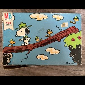 Vintage 60s Peanuts Puzzle 108 pieces